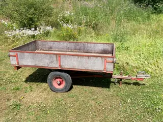 Tiptrailer til havetraktor eller minitraktor