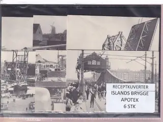 Receptkuverter - Islands Brygge Apotek - 6 Stk.