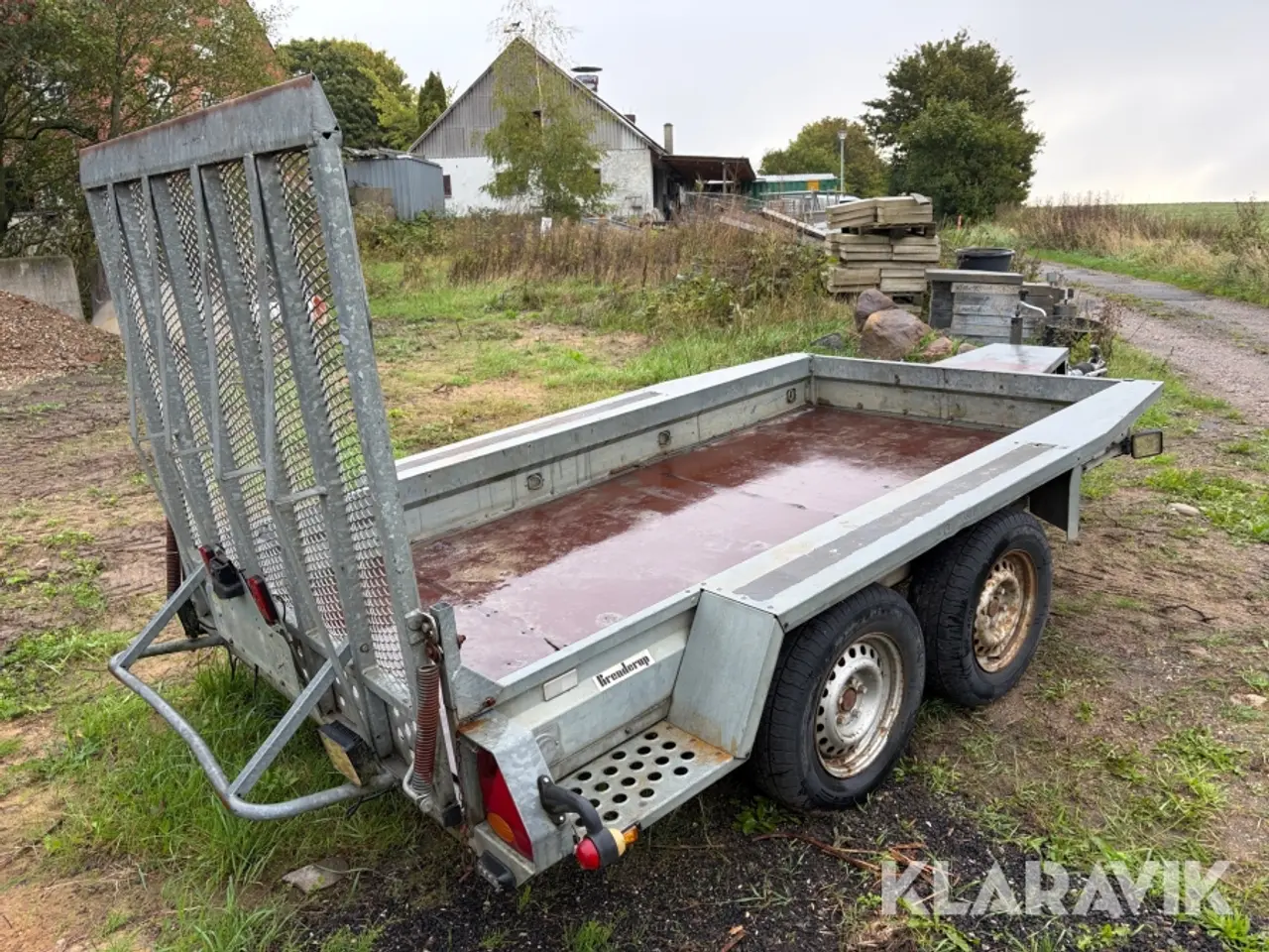 Billede 5 - Trailer Brenderup MT 3080 med rampe