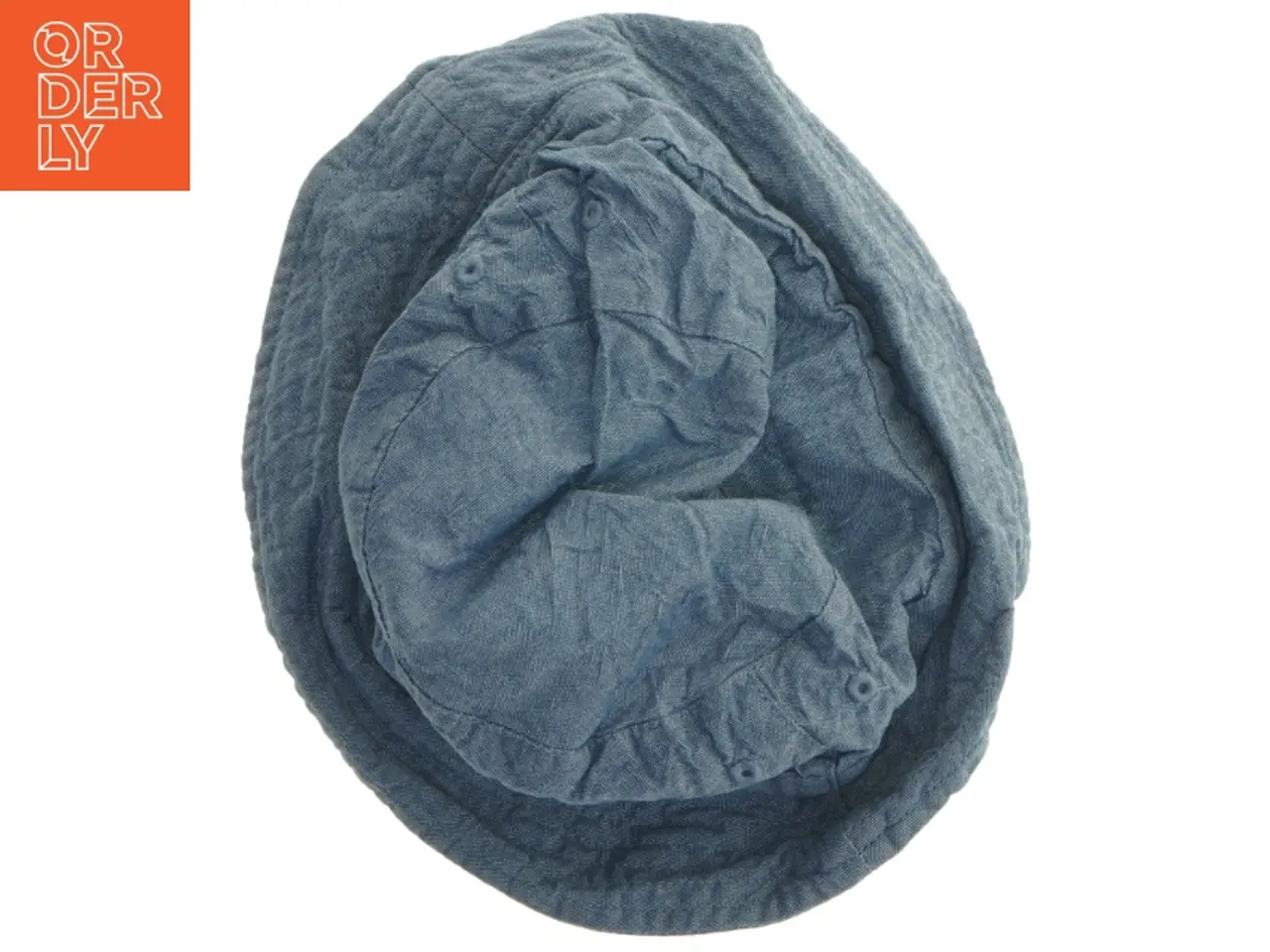 Billede 4 - Blå bøllehat i denimlook fra Coop (str. 52 )