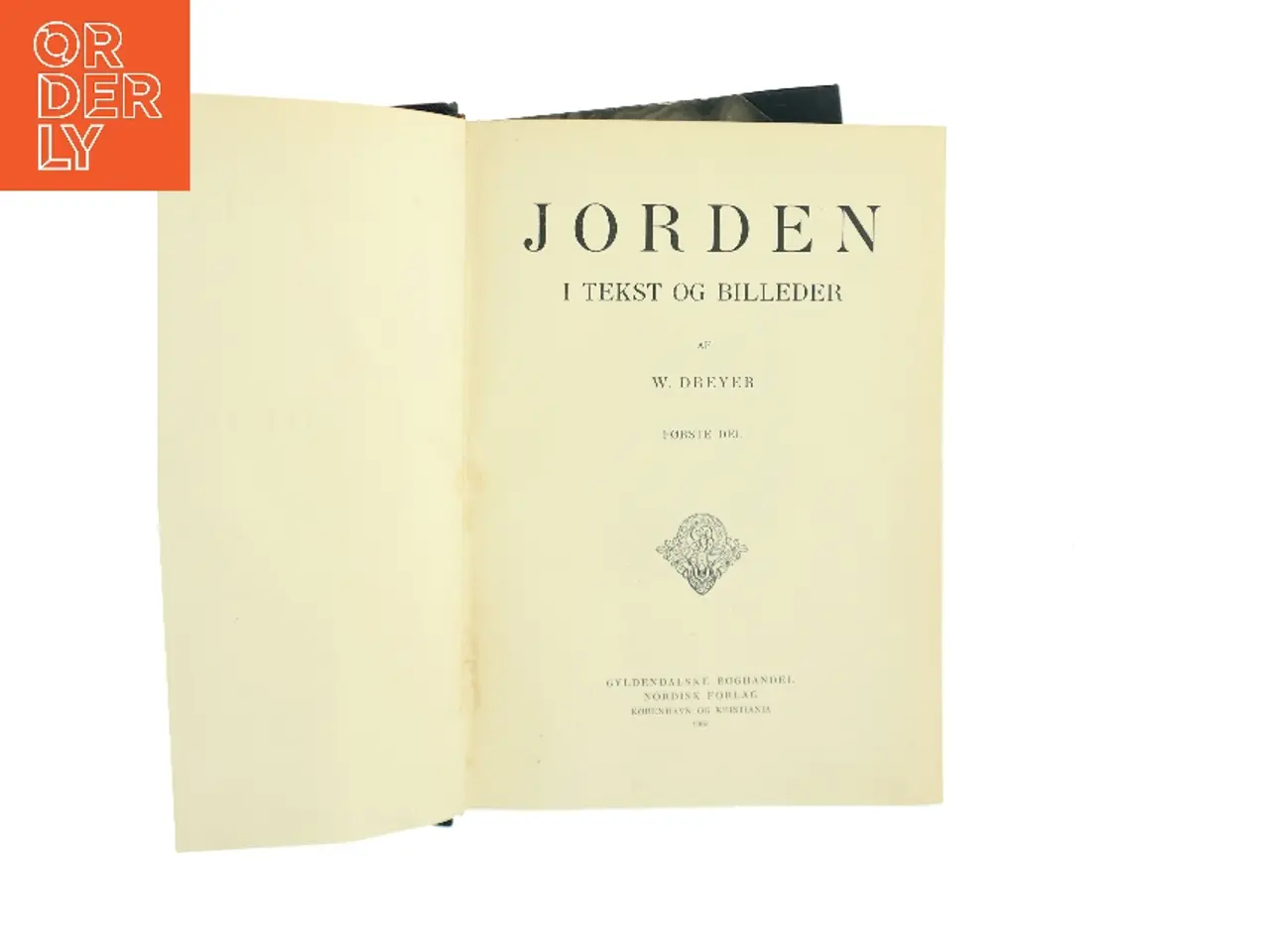Billede 1 - Jorden i tekst og billeder af W. Dreyer (Bog)