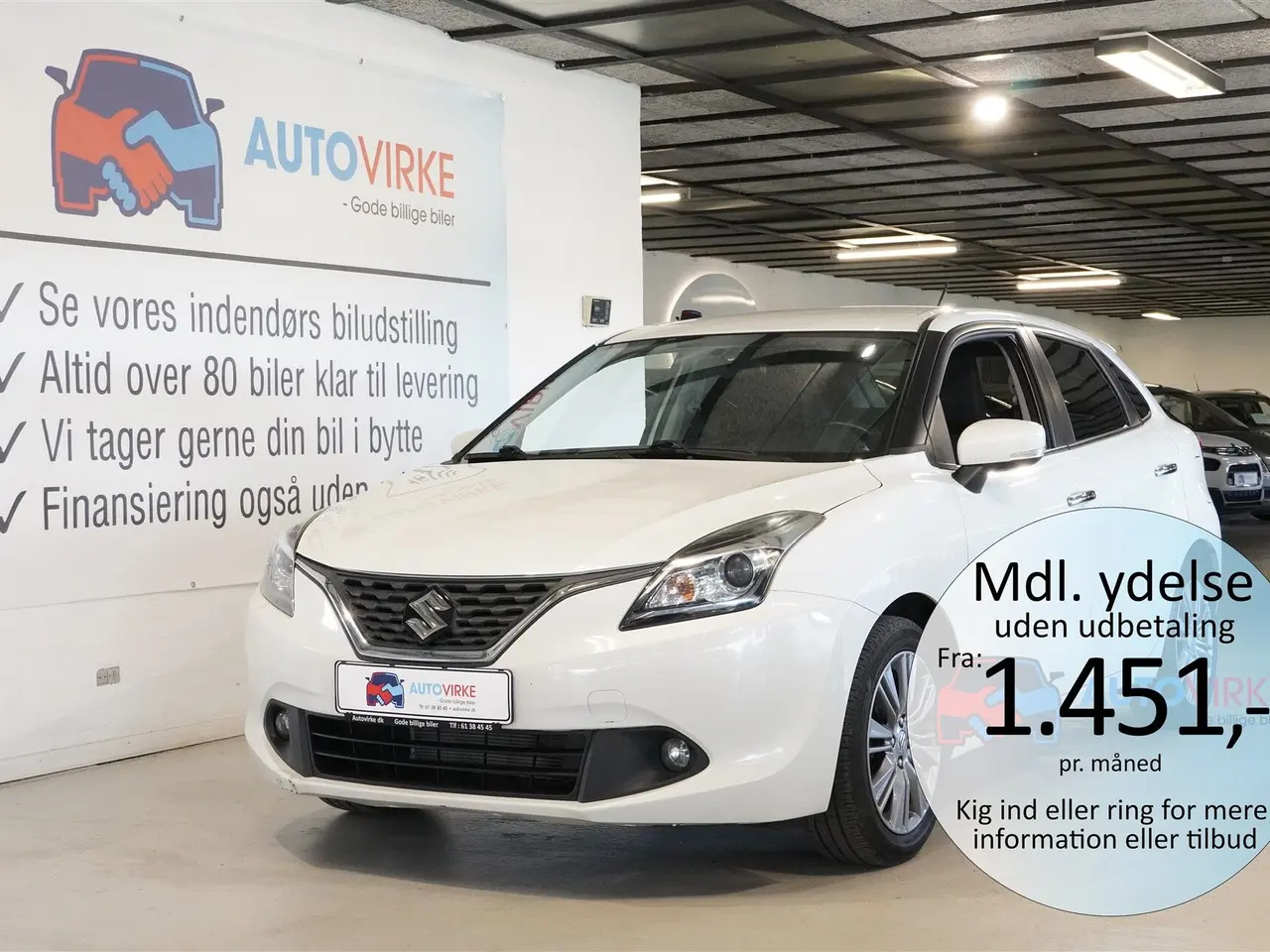 Billede 1 - Suzuki Baleno 1,2 SHVS Mild hybrid Exclusive 90HK 5d
