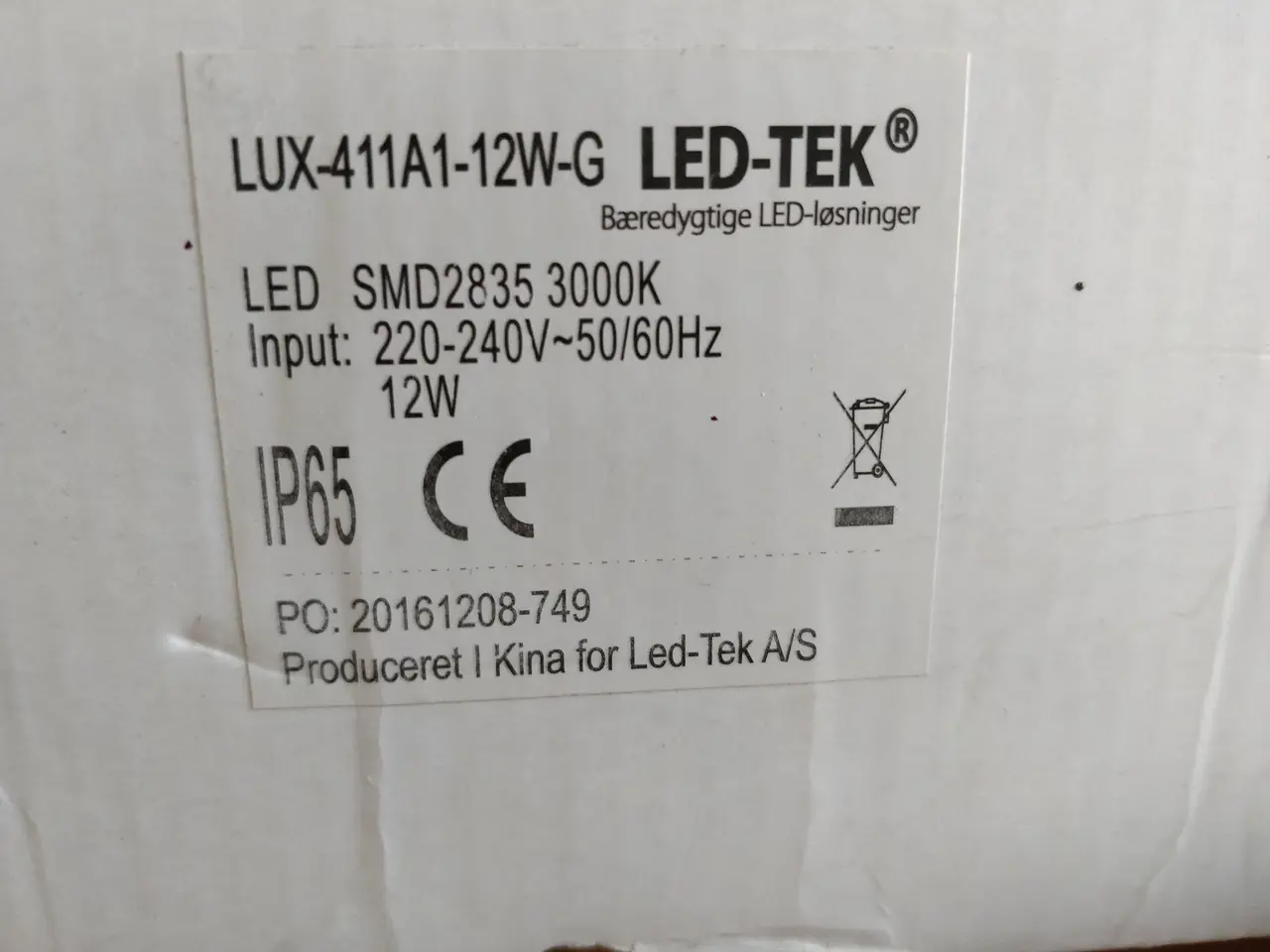 Billede 6 - LED lofts-og væglampe