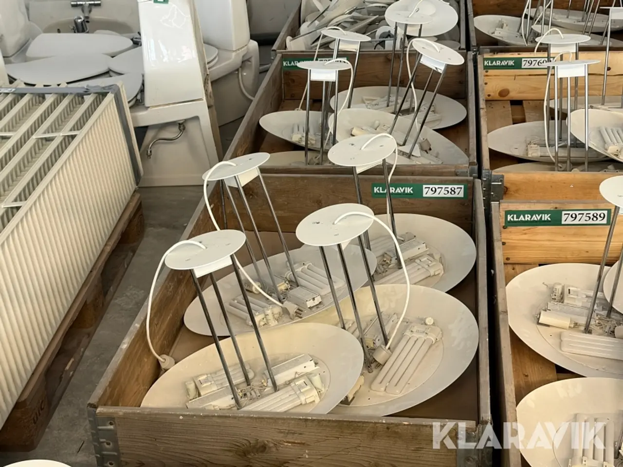 Billede 11 - Loftlamper Gino C520UP 36 Styk fordelt på 9 paller