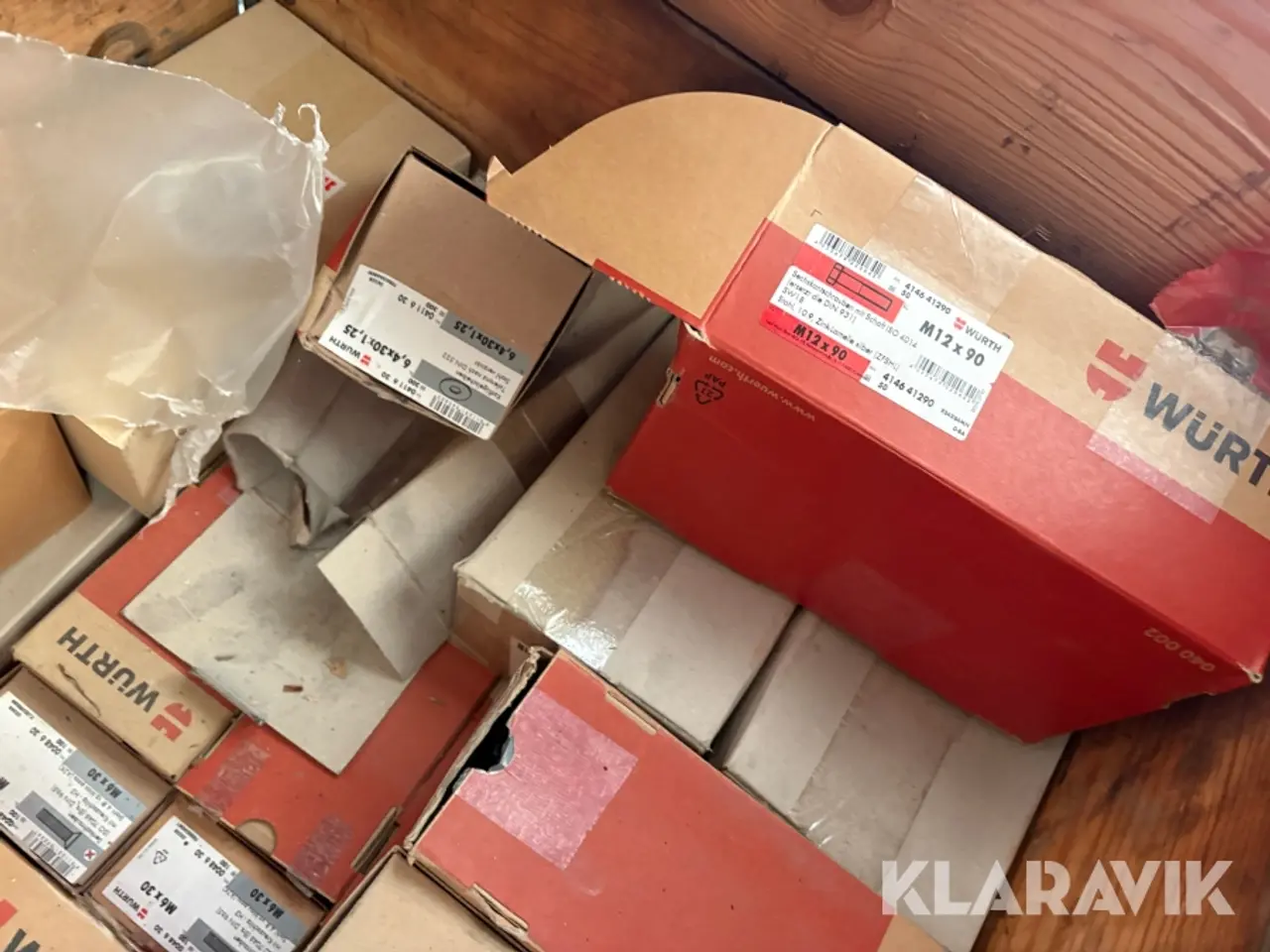 Billede 6 - Blandet lot med bolte og møtrikker, stort lot