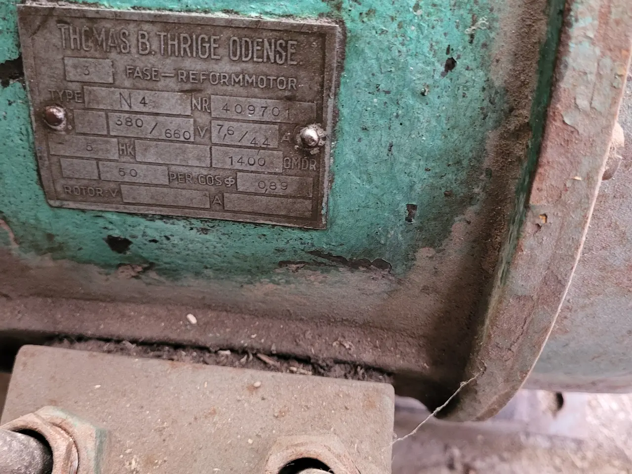 Billede 2 - El motor 5 hk.