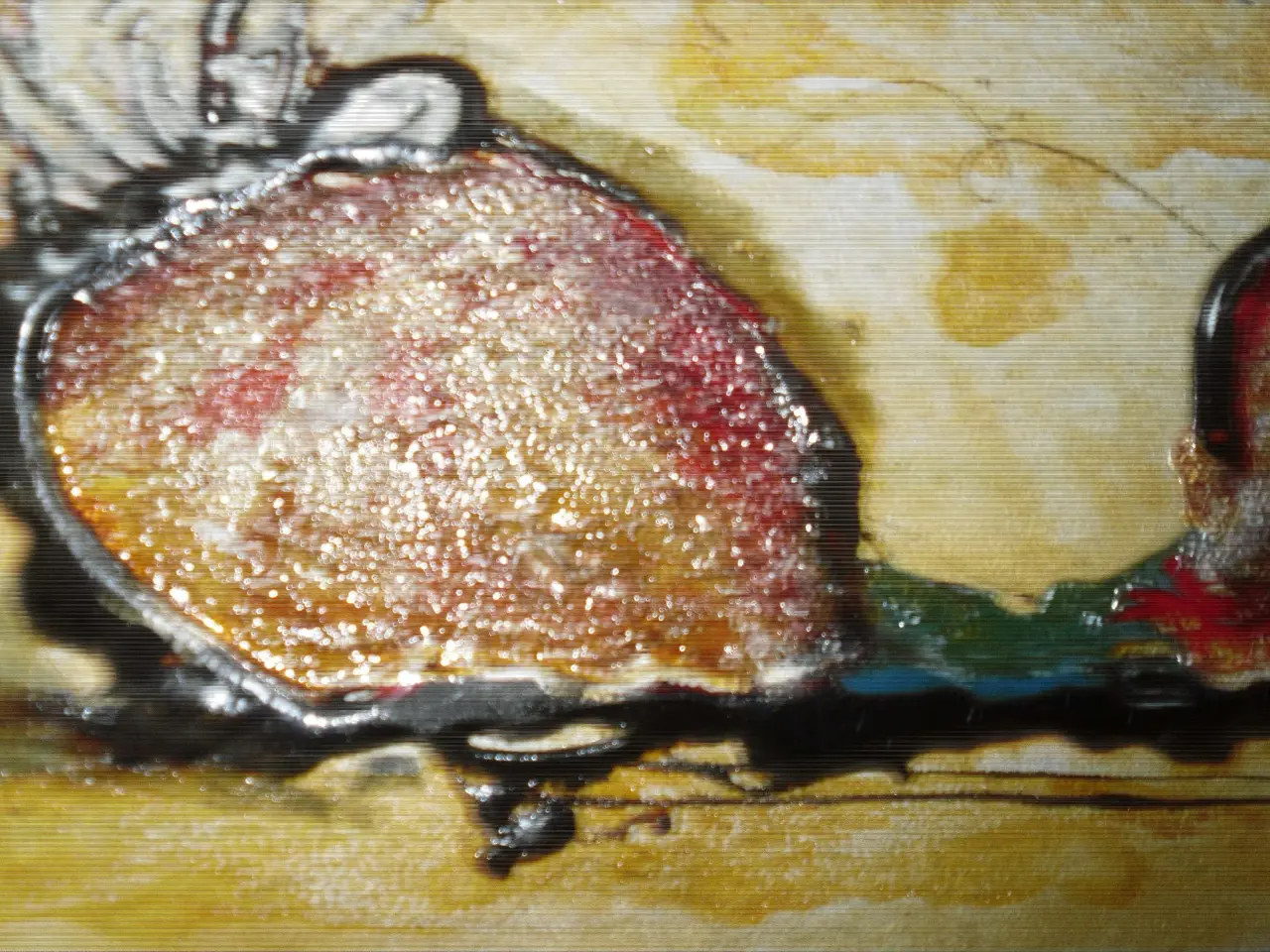 Billede 1 - Retro. Relief i flotte farver.