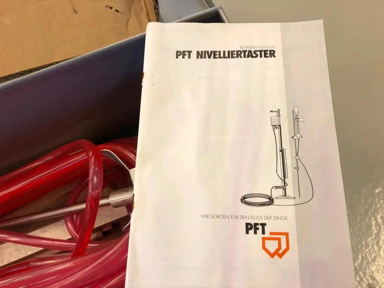 Billede 1 - Væskenivelering PTF helt ny aldrig brugt