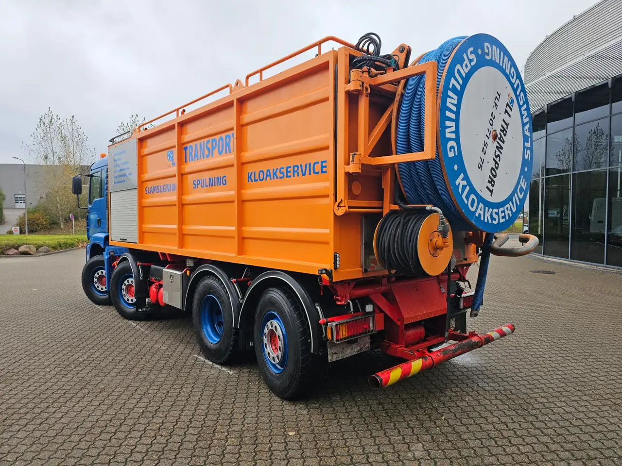 Billede 3 - MAN TGA 35.390 8X2-6 Simom Moos, Slamsuger
