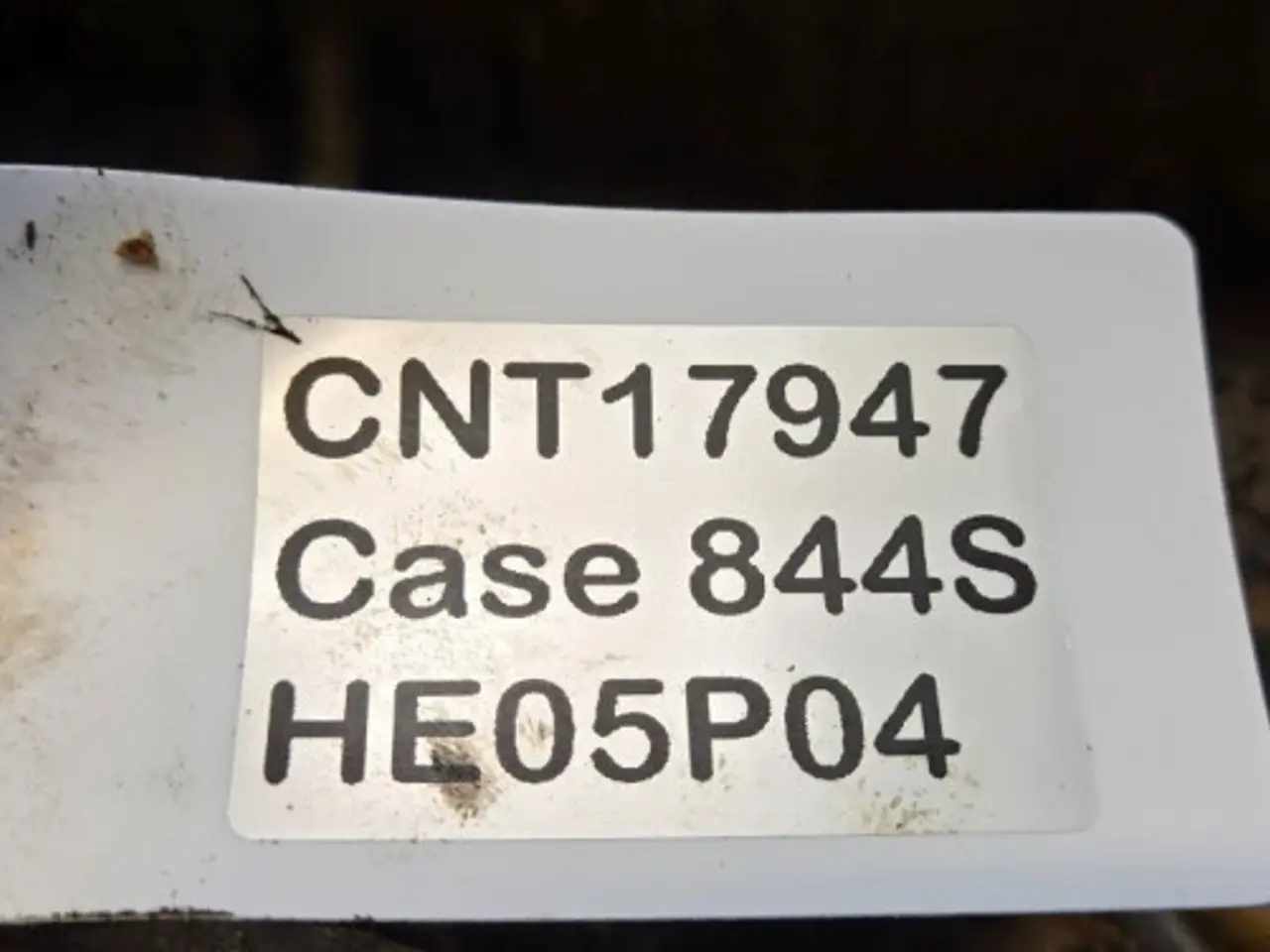 Billede 10 - Case 844S Dæksel