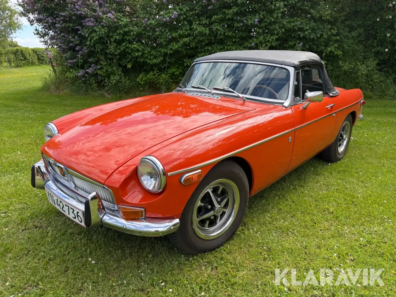 Billede 1 - Veteranbil MG B