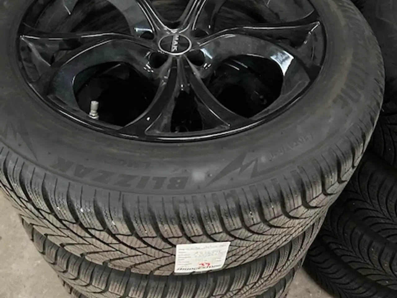Billede 1 - Alfa Stelvio Komplette vinterhjul