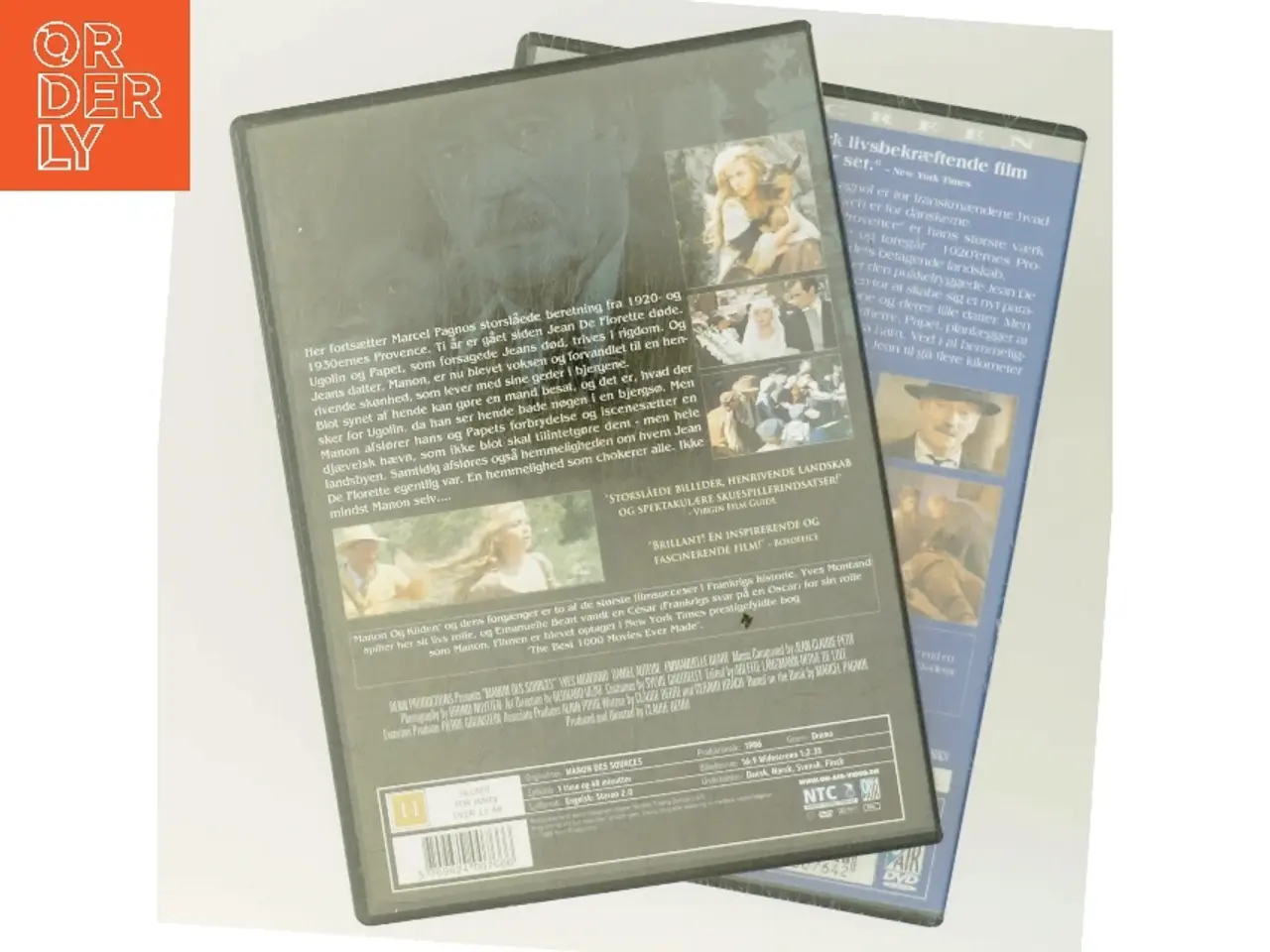 Billede 3 - Manon og kilden med Gérard Depardieu (DVD)