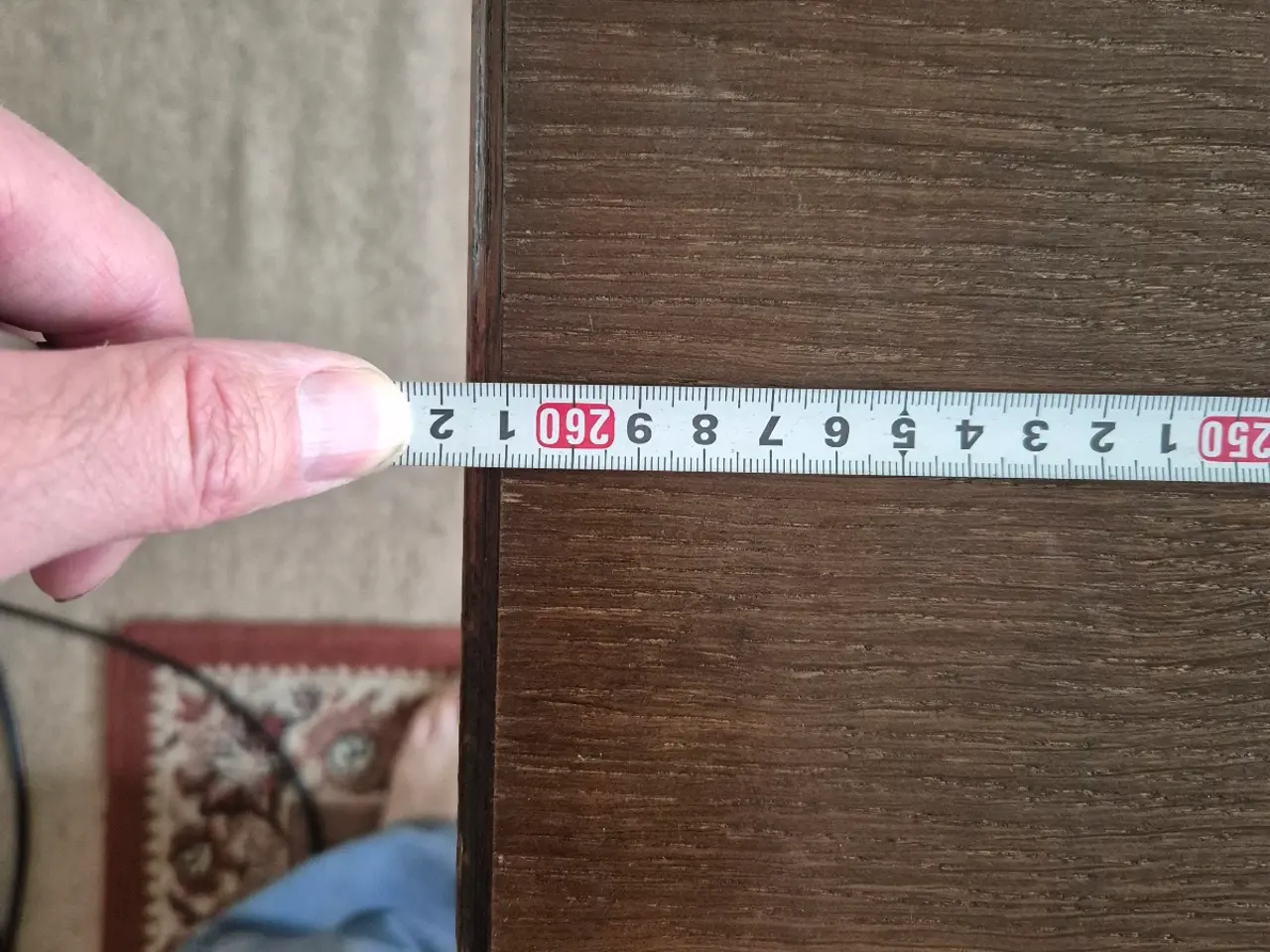 Billede 5 - Gammel spise bord i massiv træ