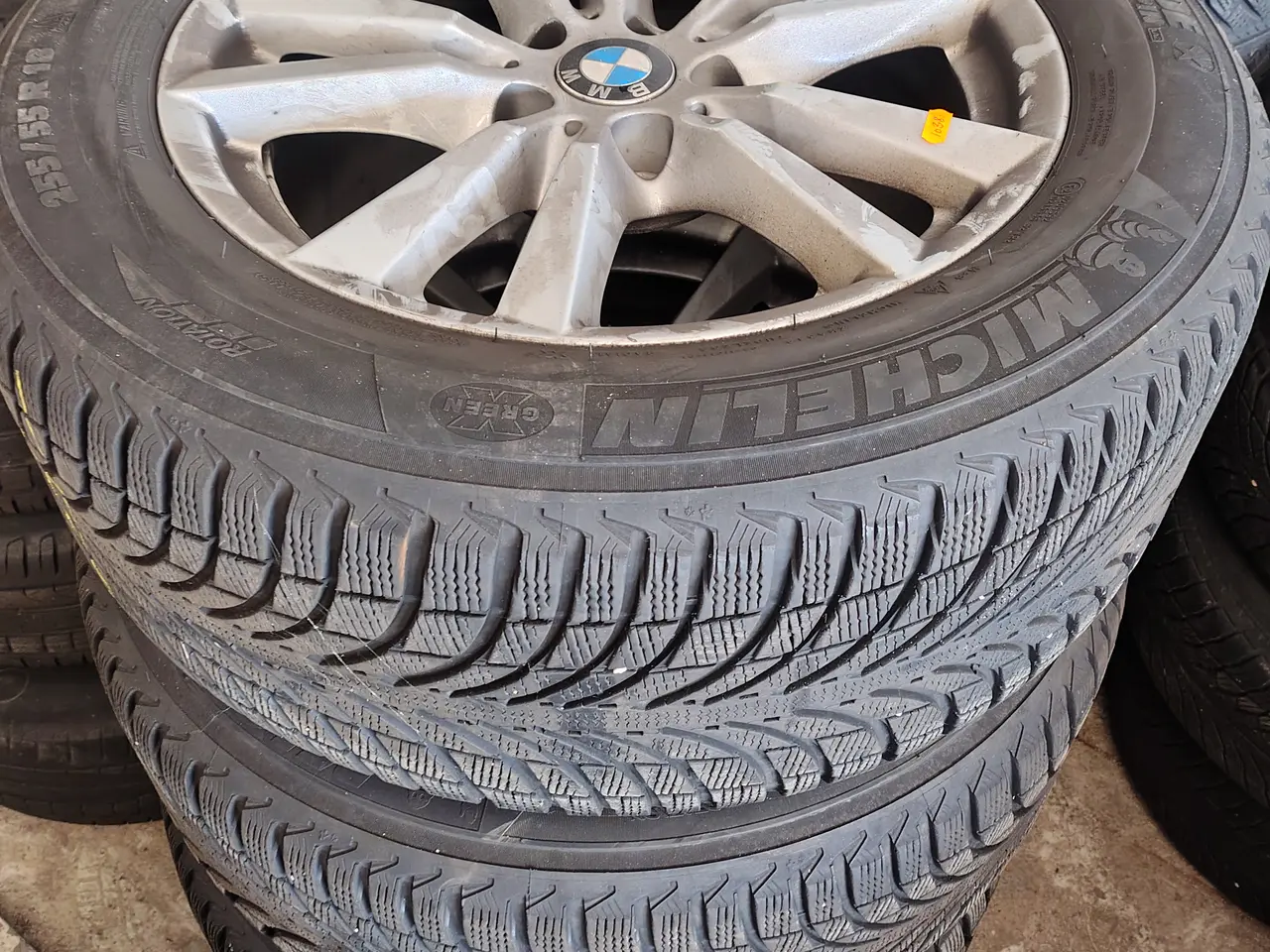 Billede 2 - Fire alufælge med dæk MICHELIN 255/55 R 18