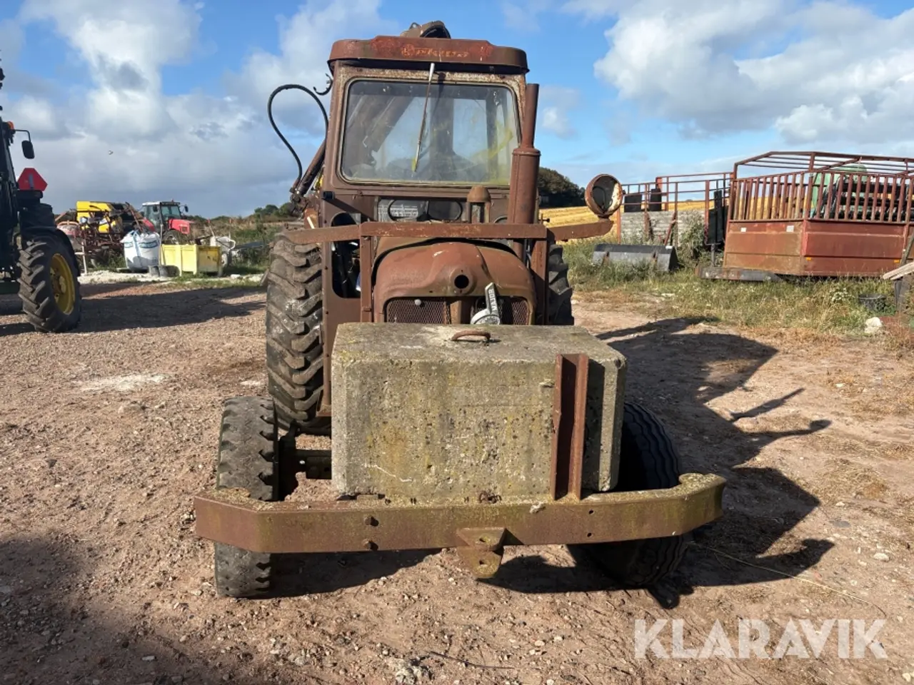 Billede 6 - Traktor m/kran Power major
