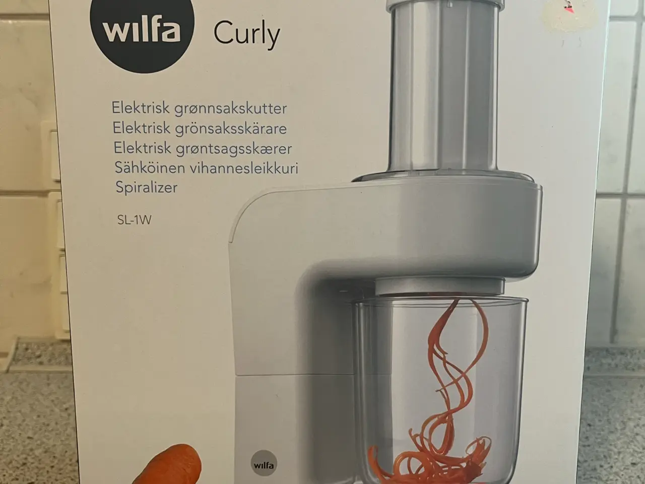 Billede 1 - Wilfa elektrisk grøntsagsskærer