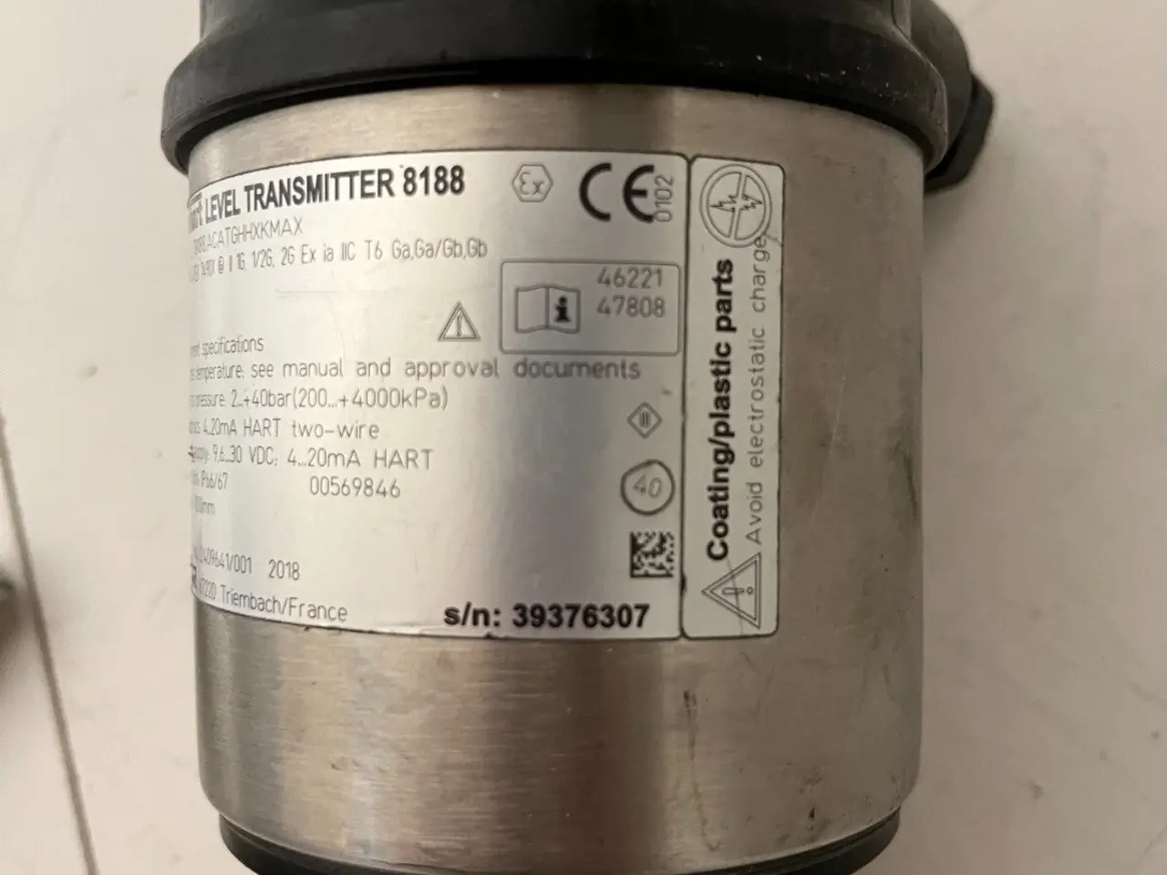 Billede 6 - Bürkert 8188 Level Transmitter Guided Radar 4-20mA