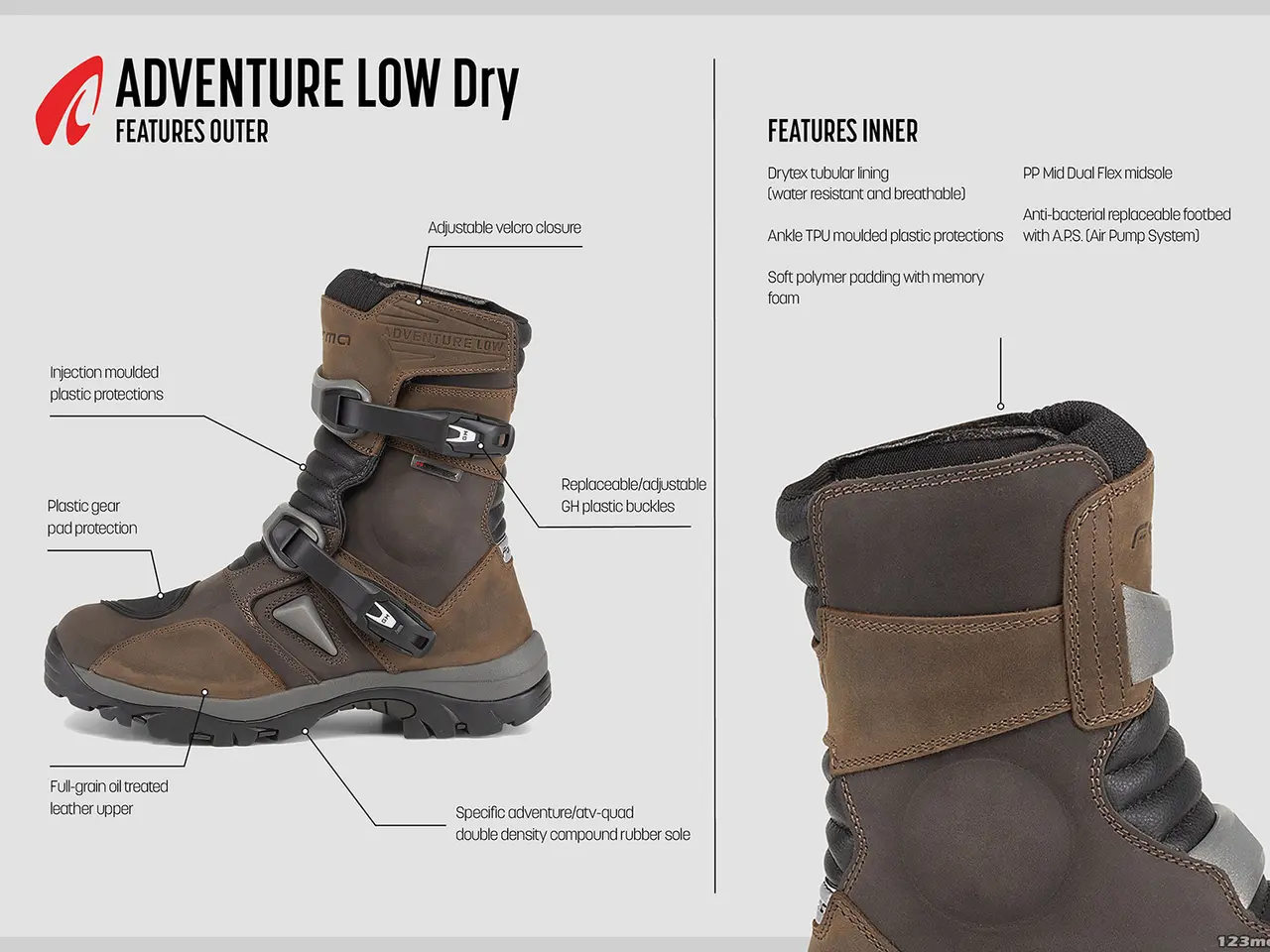 Billede 4 - Forma Adventure Low Dry Brun