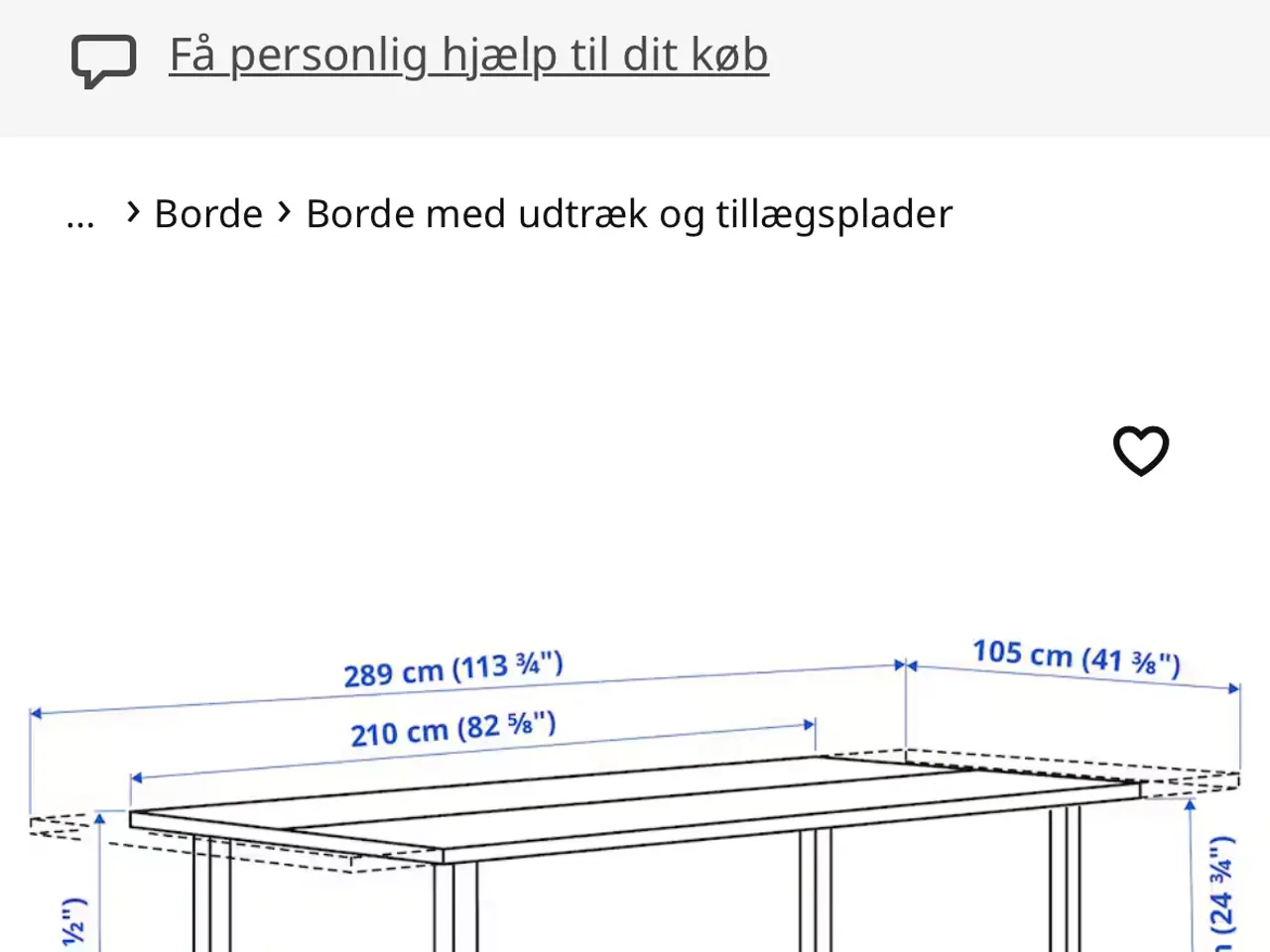 Billede 4 - Spisebord nordviken