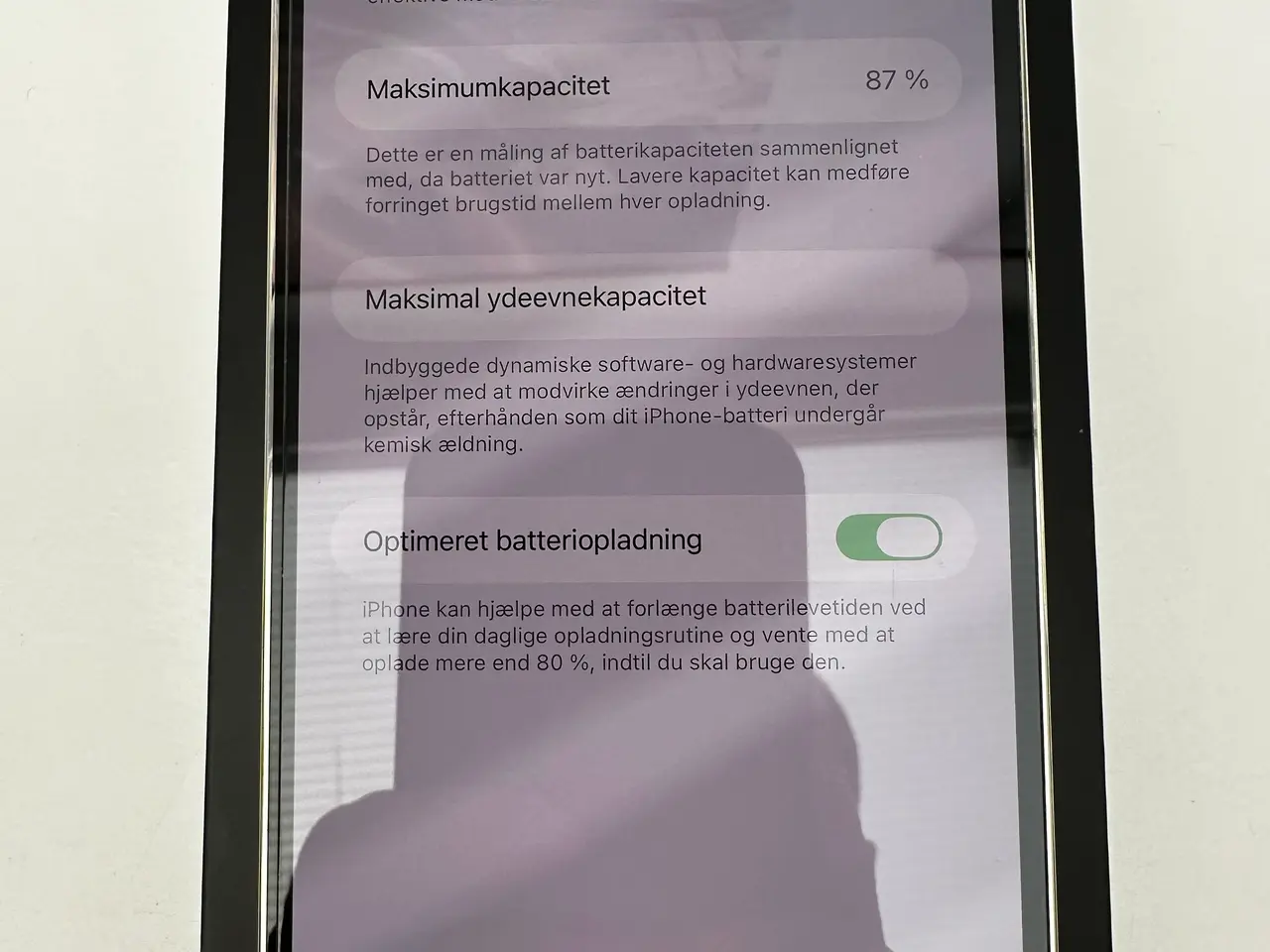 Billede 8 - iPhone 13 Pro Max 128GB Sølv/Hvid(Som ny, kasse)