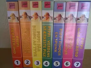Pippi Langstrømpe 1 - 7