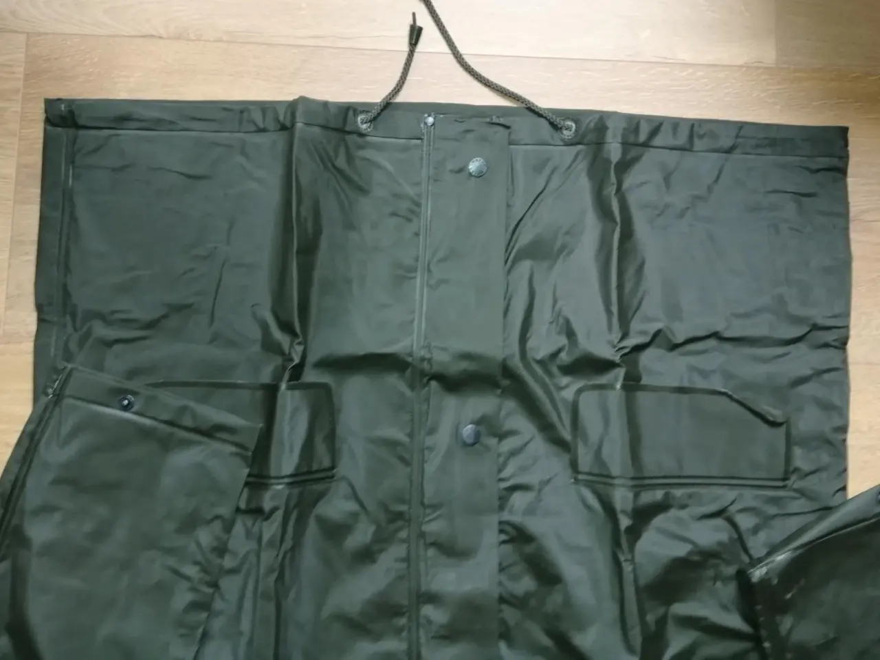 Billede 5 - Nyt Ocean pvc vandtæt regnsæt unisex, grøn, str. L