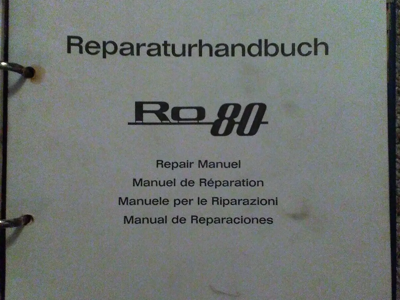 Billede 2 - NSU RO 80, Reparaturhandbuch.