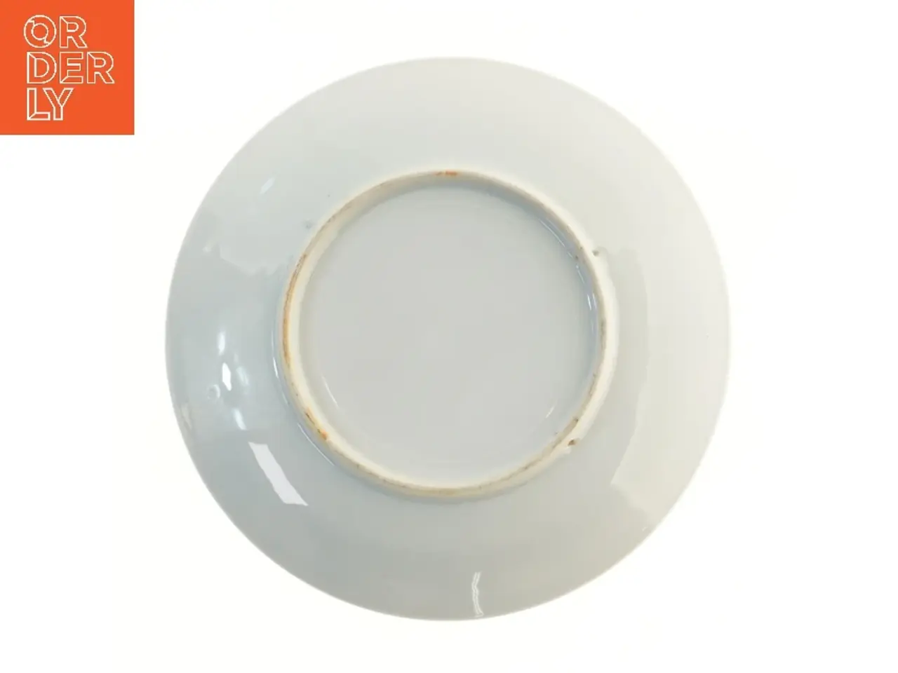 Billede 2 - Dekorativ tallerken med fuglemotiv (str. Ø 21,5 cm)