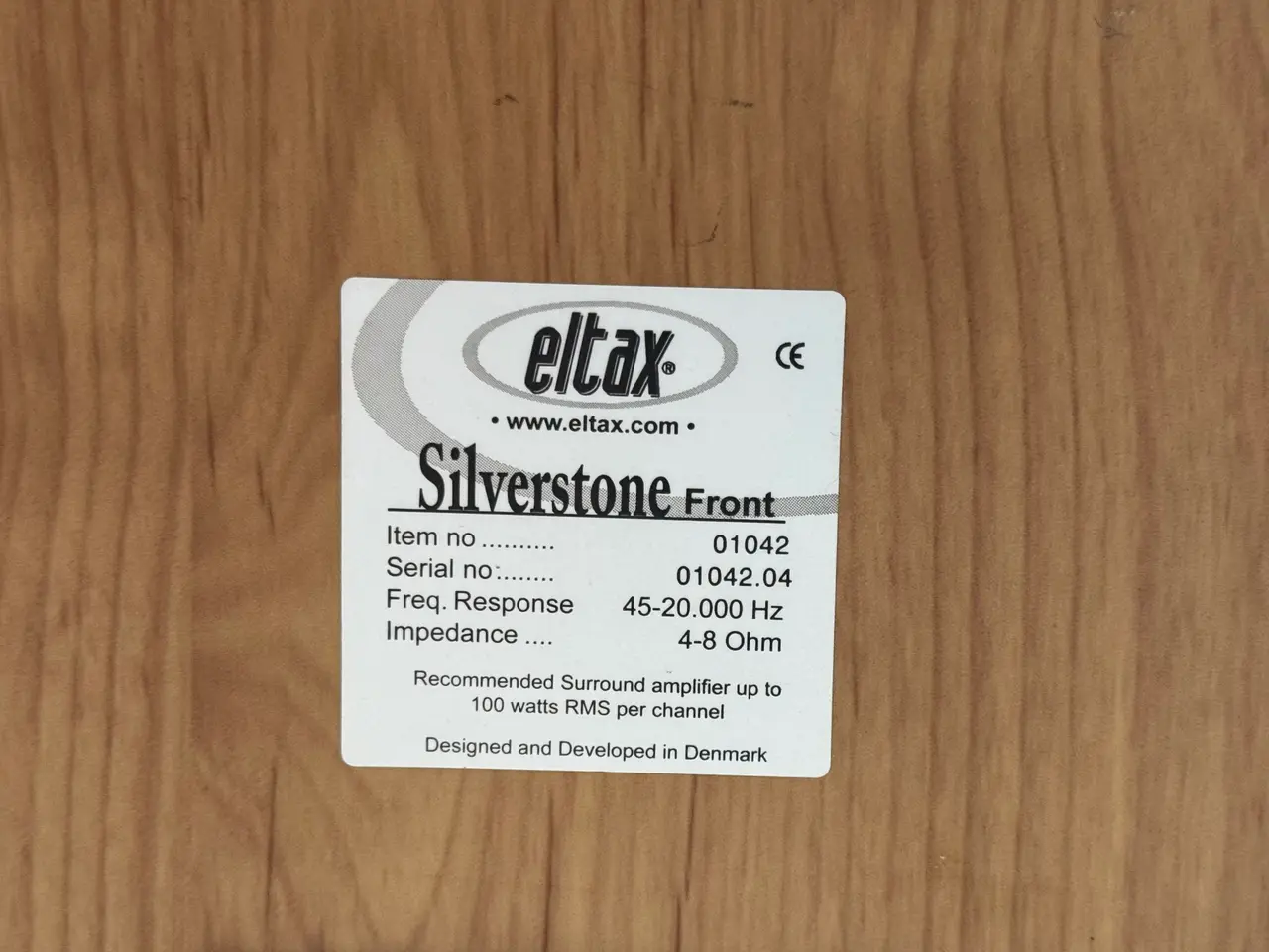 Billede 6 - Højttalere ELTAX Silverstone