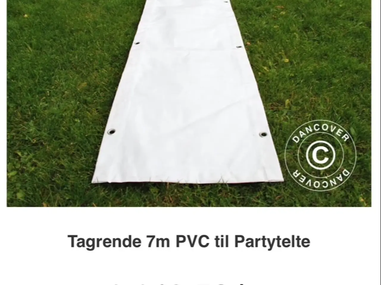 Billede 2 - Tagrende til partytelt 7 meter