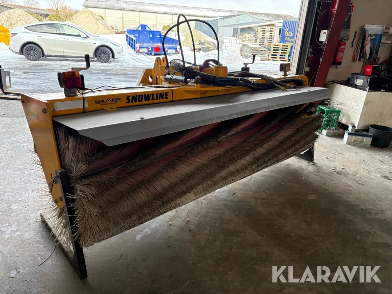 Billede 1 - Fejekost Hydromann Sweep 2880 - Arbejdsbredde 2880 mm