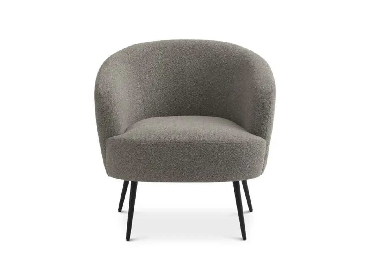 Billede 1 - Conrad loungestol MUSHROOM stof med sort metalben