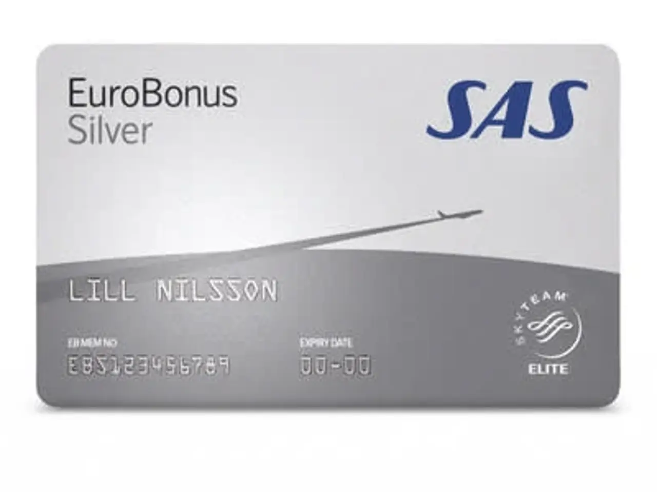 Billede 1 - SAS EuroBonus Sølv-medlemskab sælges - senest 31/5