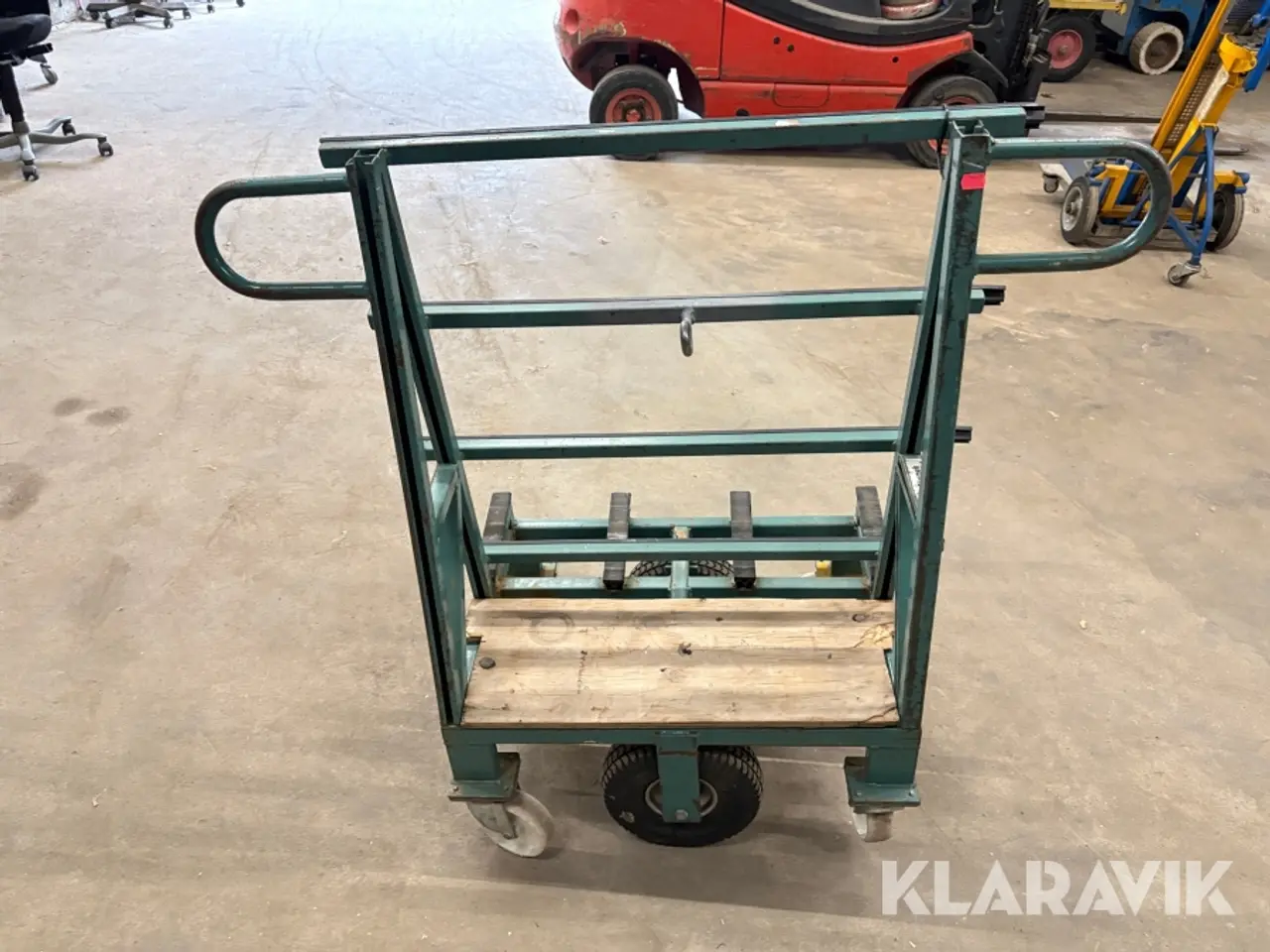 Billede 6 - Transportvogn til glasplader Glasmek