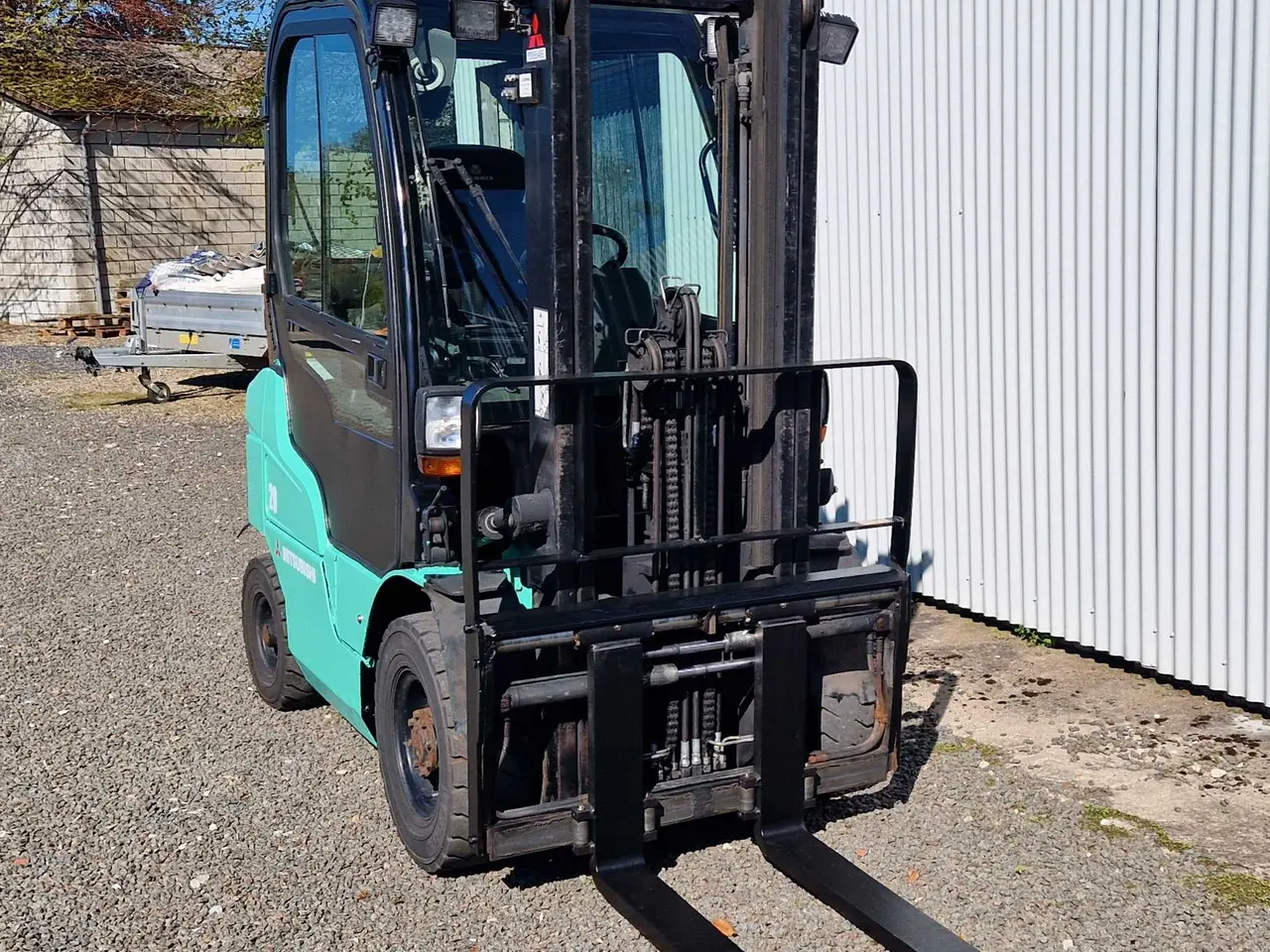 Billede 3 - Mitsubishi FD20N Diesel truck