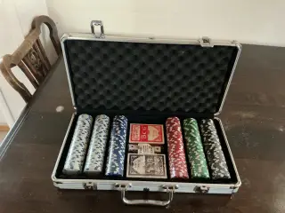 Poker kuffert m/300 chips