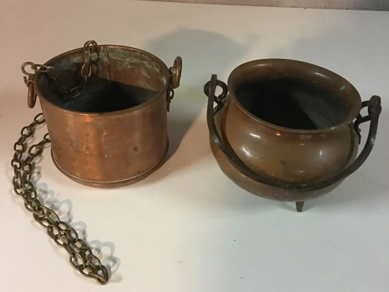 Billede 2 - Kobber vaser og lampe
