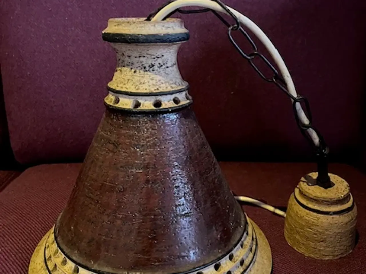 Billede 1 - Hasle keramik loftlampe