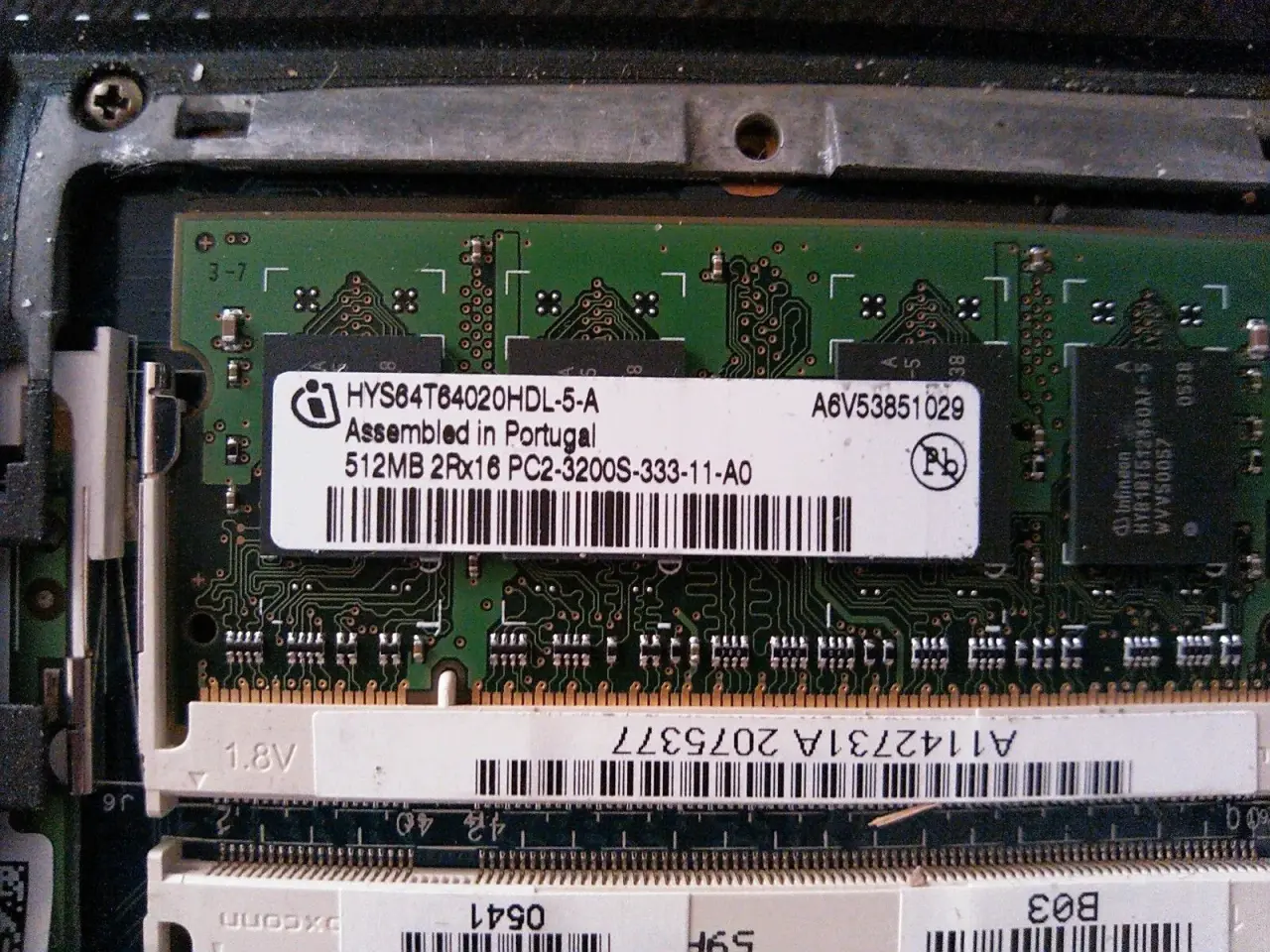 Billede 2 - HYS, 2x512MB SO DIMM til bærbare