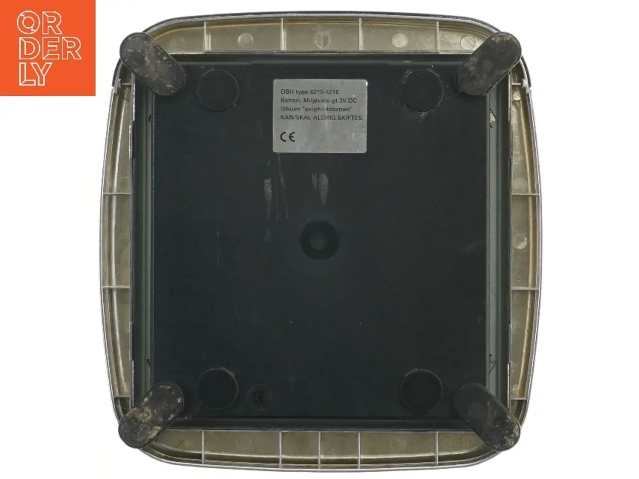 Billede 2 - Elektronisk badevægt fra OBH (str. 30x28,5 cm)