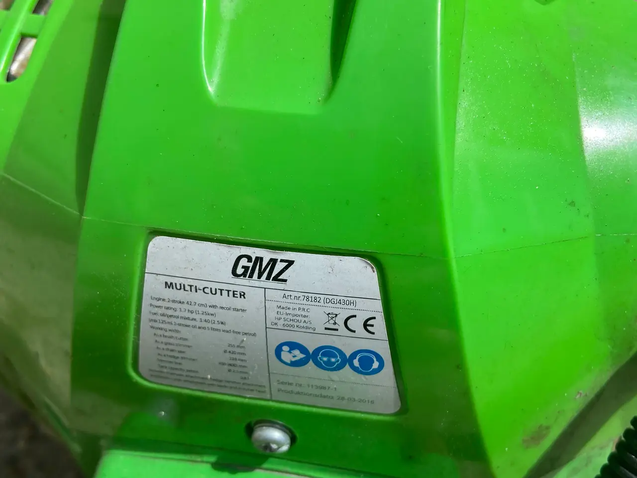 Billede 3 - Multi-Cutter benzin buskrydder