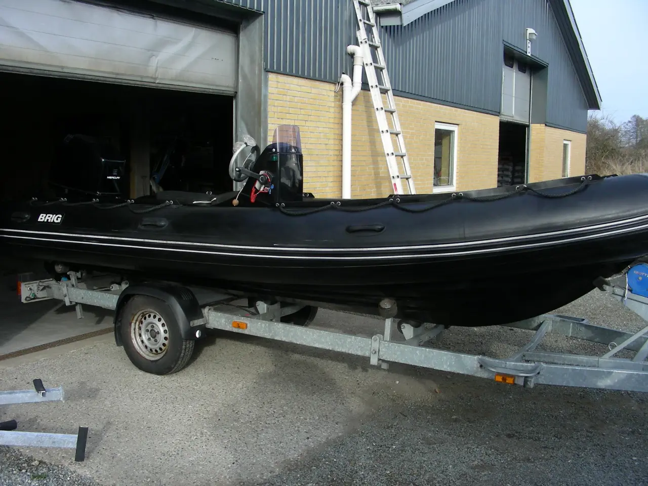 Billede 1 - m Mercury 135 Optimax V6 og indregistreret Variant trailer