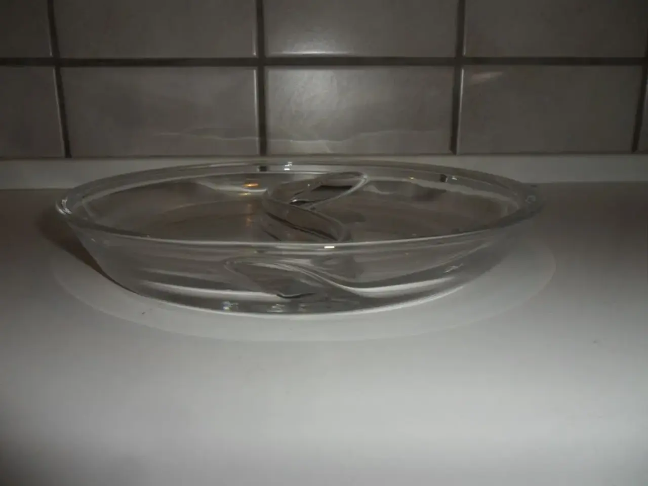 Billede 2 - Glas fad med 2 rum