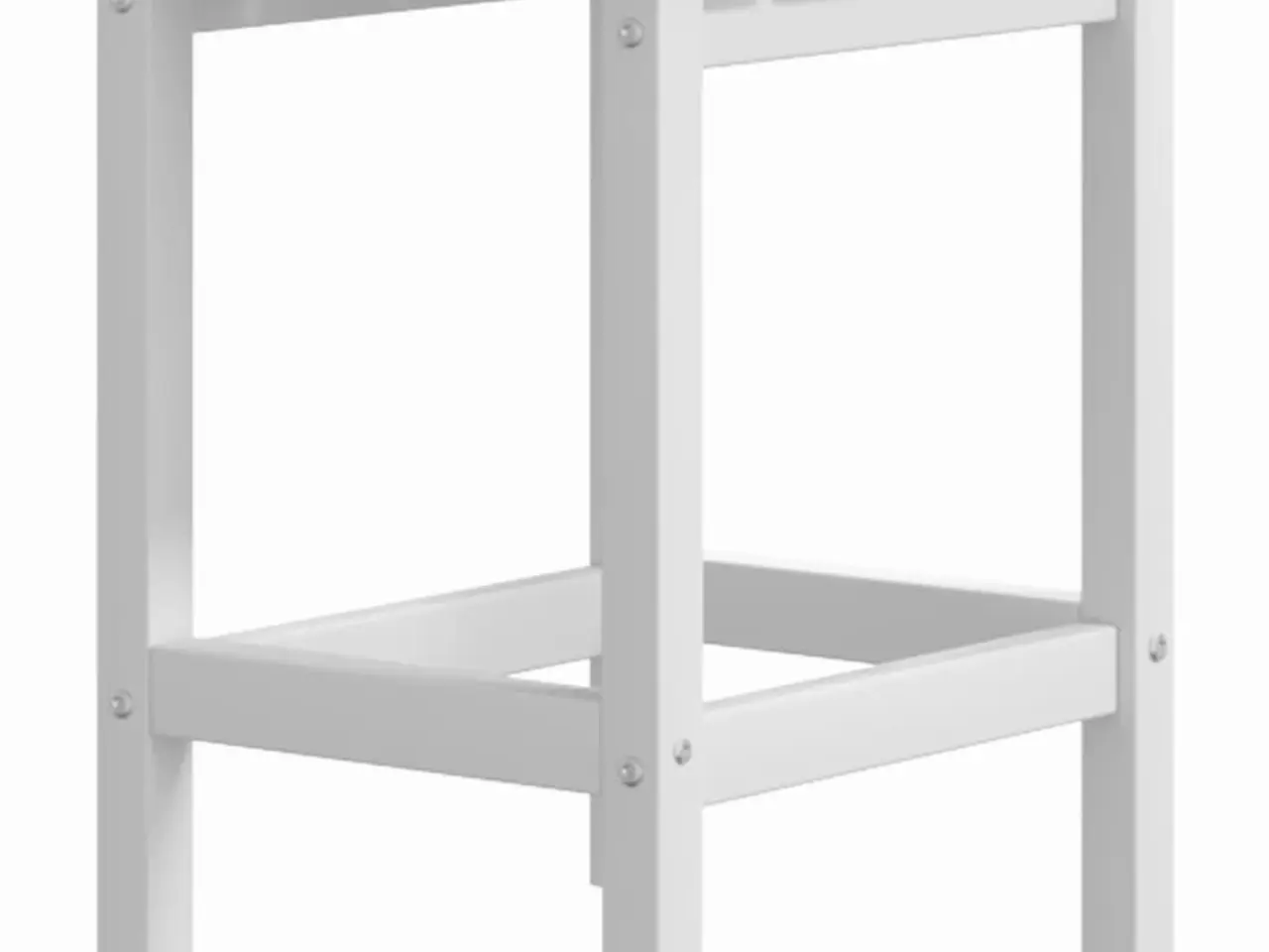 Billede 2 - Adirondack-havebord 38x38x46 HDPE hvid