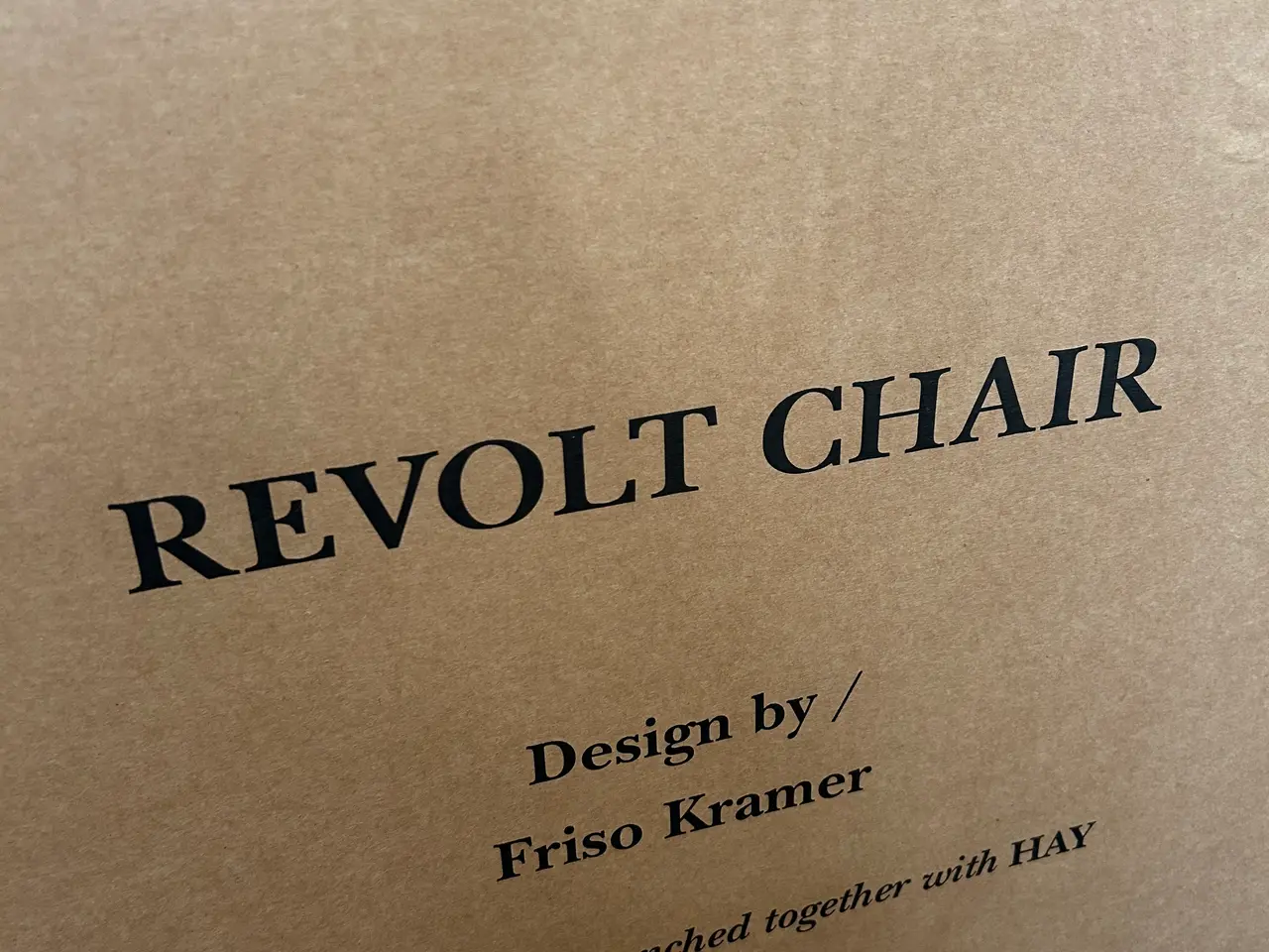 Billede 2 - Revolt HAY Black powder coated steel base standard glider 3.0