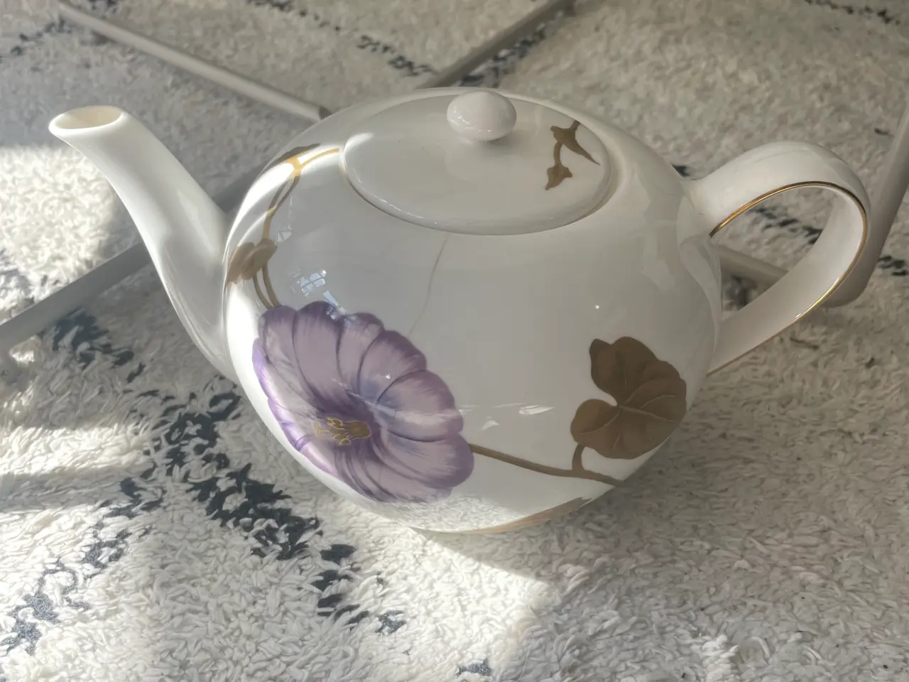 Billede 1 - Royal Copenhagen tekande flora thekande