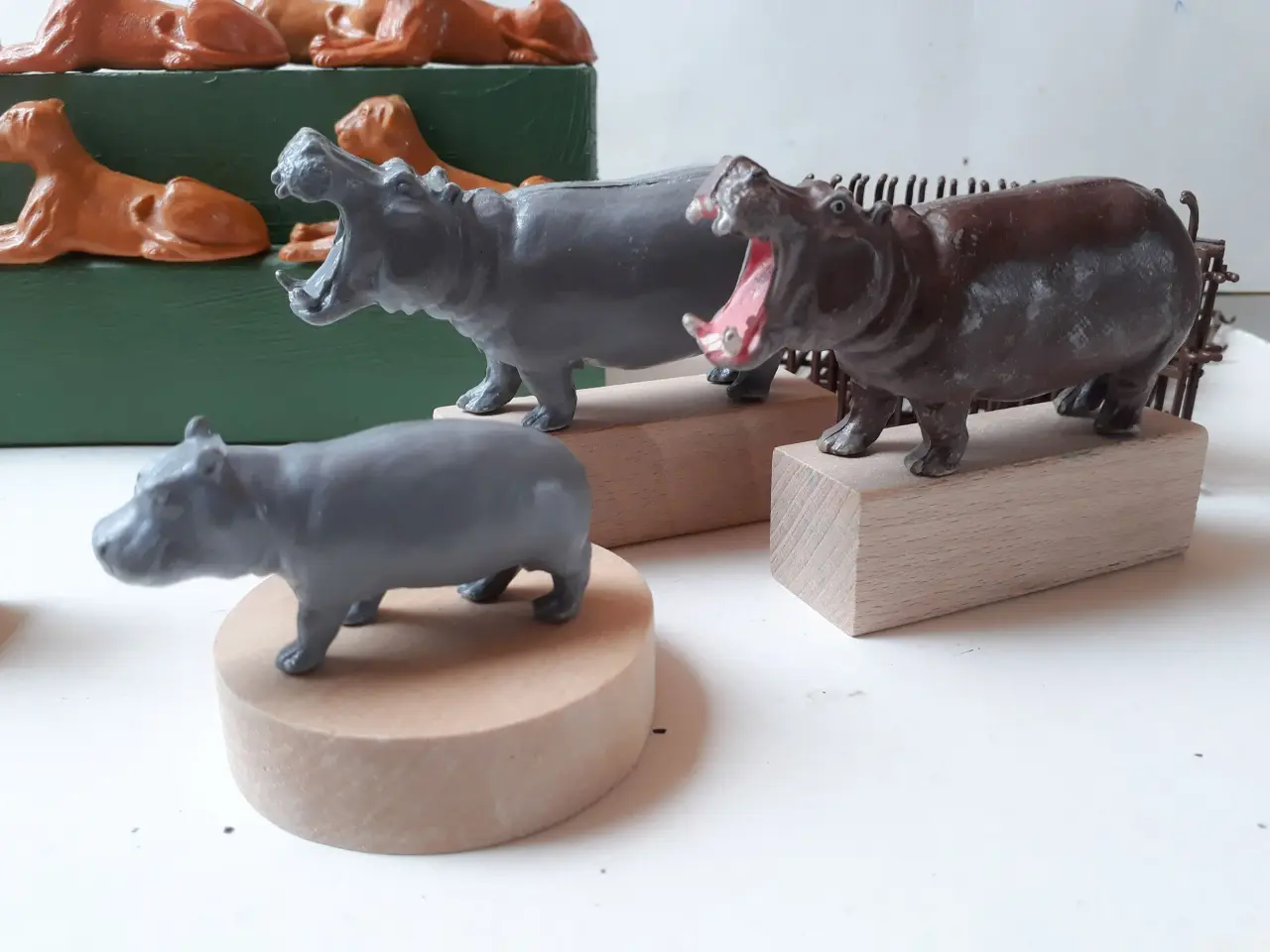 Billede 3 - 12 stk. REISLER Zoo Dyr