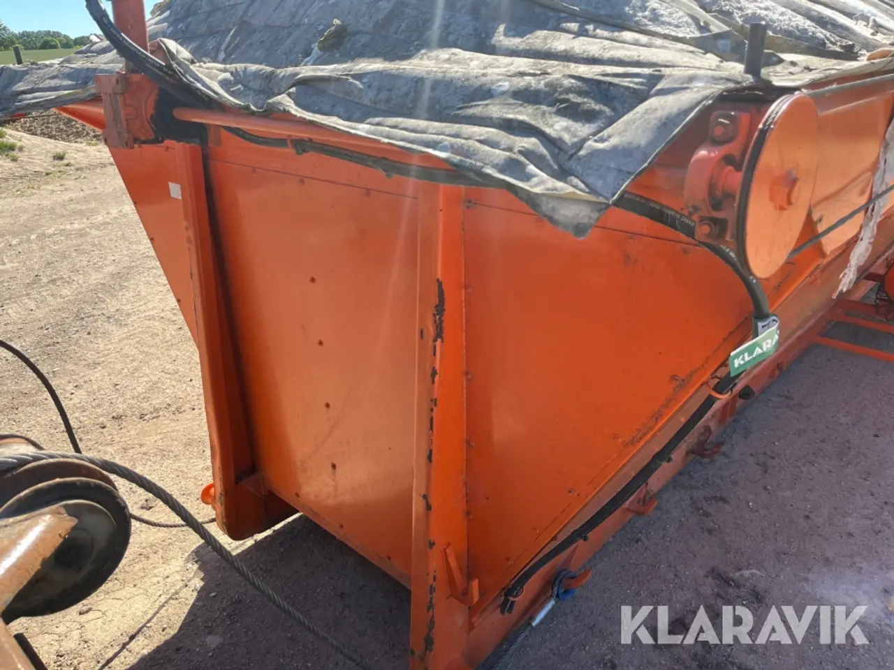 Billede 8 - Containerlad Asfalt Isoleret