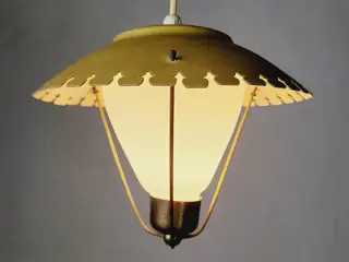 ⭐️- Skøn Bent Karlby Pendel / Lanterne Lampe – 50’